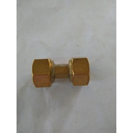 Hot Water Brass Connection Hose Socket + Hose / Hot Water Hose Connection Socket