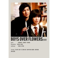 【READY STOCK】Poster BOYS OVER FLOWERS Korean DRAMA for home/bedroom/office