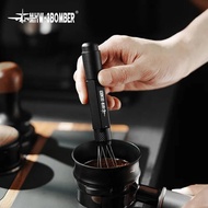 MHW-3BOMBER Coffee Distributor WDT Espresso Tool Needle with 8 Extra Needles for Espresso Stirrer Te