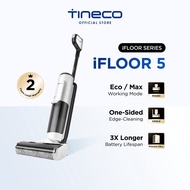 Tineco iFloor 5 Cordless Wet Dry Floor Washer Vacuum Cleaner | Edge Cleaning | Vacuum Mop Wash | Sel