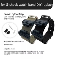 Nato Canvas Strap Watch Accessories Casio G-Shock Adapter Gshock Connector
