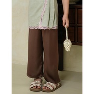 EESOME Alora Petite Pants Brown Sugar