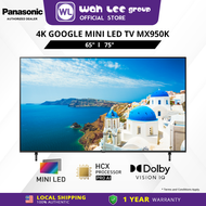 PANASONIC MX950K SERIES 65 & 75 INCH MINI LED, 4K HDR SMART TV TH-65MX950K TH-75MX950K  WAH LEE STOR