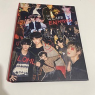 BINDER 4P ENHYPEN + SLEEVE PHOTOCARD PC DRUNK DAZED THEME