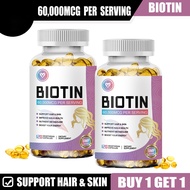 Softher Biotin Vitamins for Hair Growth Biotin Vitamins Capsule Supports Hair and Skin Improve Nails
