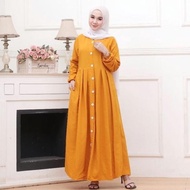 Gamis Terbaru2022 Baju Lebaran Wanita Muslim Model Jelika.Uuu