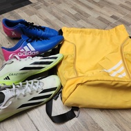 Borongan sepatu futsal+football+tas adidas