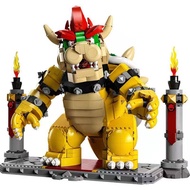 Compatible 71411 71395 Set The Mighty Bowser King Bowser New MOC Building Kit Blocks Bricks Toys Kid