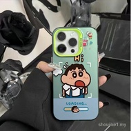 Jm Cloud Shin-Chan Vitality Case Suitable for Apple 15/14/13 Phone Case iPhone12/11Promax7/8plus IFX