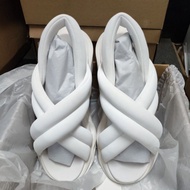 STEVE MADDEN HURDLE 2 WHITE 8 38.5 24.5CM AUTHENTIC OFFICIAL STORE GOOD DURABLE SANDALS SHOES Wanita