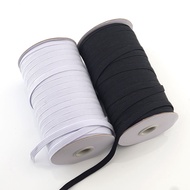 Elastic Band Black White Rubber Band Household Narrow Waist Thin Flat Narrow Pregnant Women Baby Sof