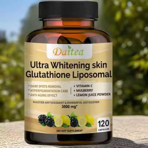 Ultra Whitening Skin Glutathione Liposomal - 1000mg Glutathione Skin Support Supplement with Milk Th