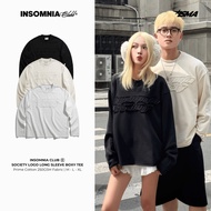 [NEW ARRIVAL] INSOMNIA Society Form Boxy Long Sleeve Crab Sweatshirt - TS058 Boxy Sweatshirt