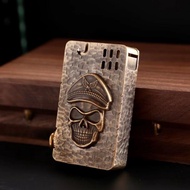 KEROSENE LIGHTER WAR TRENCHES SKULL UNIK VINTAGE EDITION