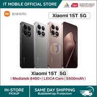 Xiaomi 15T 5G Smartphone 12GB + 256/512GB ROM Dimensity 8400-Ultra Leica Spotlight Photography