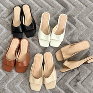 Tazanna Scot elegant 1 inch block heels