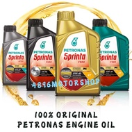 100% ORIGINAL PETRONAS SPRINTA F100 F300 F700 F900 LC LC135 Y15 Ysuku Y15ZR SEMI SYNTHETIC FULLY min