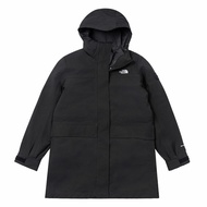 [THE NORTH FACE United States] Women 2-Piece DRYVENT Waterproof Long Jacket {Black} NF0A89YP Outdoor