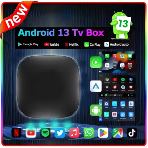 Android 13 Smart Mini CarPlay Ai Box CarPlay Box For Netflix Wireless Android Auto CarPlay For CarPl