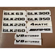 Suitable for Mercedes-Benz GLK260 GLK300 GLK350 4MATIC Modified Side Mark Word Mark Car Mark Rear Ta