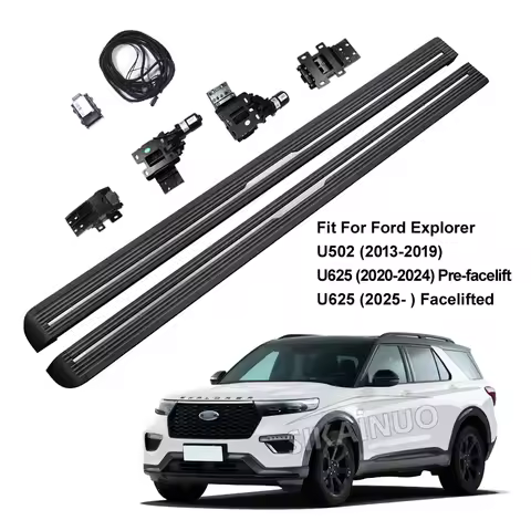 Electric Side Steps Deployable Power Running Boards Retractable Thresholds Automatic For Ford Explor