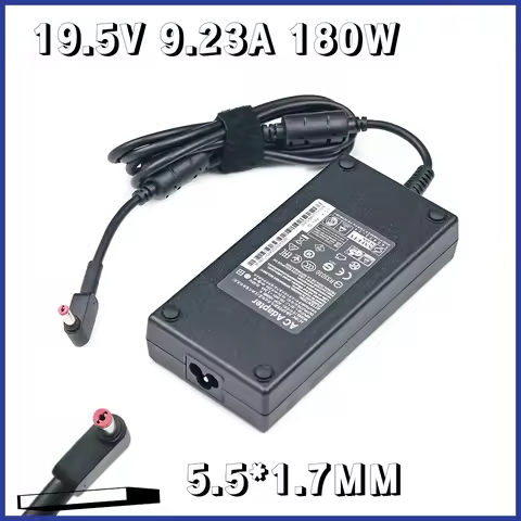 19.5V 9.23A 180W AC Adapter Gaming Laptop Charger For Acer Predator Helios 300 G3-571-73H3 G3-572-76