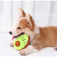 [Shiba Inu Warehouse] Avocado Shape Sounding Doll Pet Toys Pet Sounding Toys Dog Toys Cat Toys Avoca