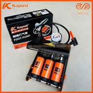 3-piston foot pump for motorbikes and cars [HIGH QUALITY] KAPUSI - durable and beautiful 3-cylinder 