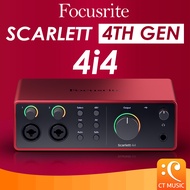 Focusrite Scarlett 4i4 4th Gen ออดิโอ อินเตอร์เฟส