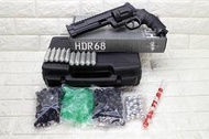 台南 武星級 Umarex T4E HDR68 TR68 防身 左輪 鎮暴槍 CO2槍 全配版 + 槍盒 ( 17MM