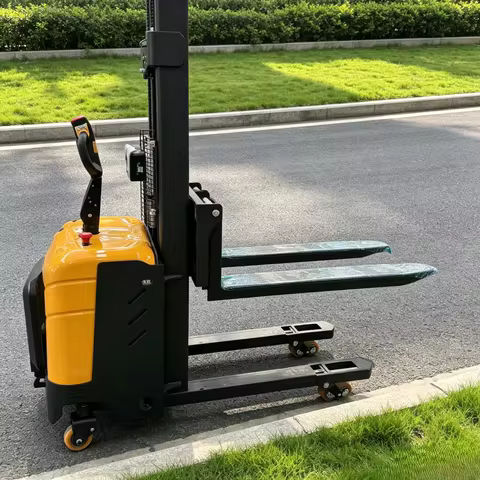 Customized Hot Sale 2m 3m Warehouse Portable Stacker Lift Low Price Fully Electric Pallet For Sale