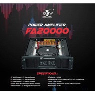 Power amplifier RDW FA20000 FA 20000 original garansi resmi