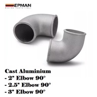 EPMAN Cast Aluminium Pipe 2" 2.5" 3" 51 63 76mm Elbow 90° Degree L Alloy piping