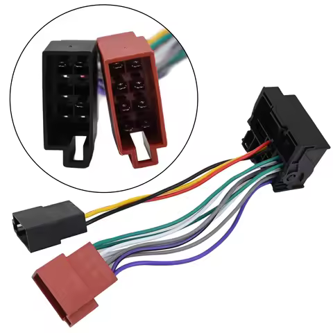 1 Pcs Car Radio For ISO Female Adapter Cable For RCD200 RCD300 RCD310 RCD510 Car Wire Cable Adapter 