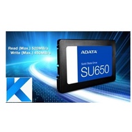 Adata SU650 SSD - 480GB / Apacer AS350X SSD - 512GB