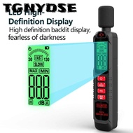 TGNYDSE Sound Level Meter, 125Hz-8KHz Digital Display Noise Meter, Professional Windproof 30-130dB D
