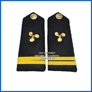 ☏ ◺ ◷ Shoulder board for Maritime students (Pair)/Seaman Shoulder board