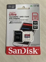 SanDisk Ultra microSDXC UHS-I 記憶卡 512GB