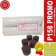 Native Tablea 1 Pack  Biscocho Haus  10 pcs inside  Chocolate Drink  Best Seller  Hot Chocolates Sale  Good for Breakfast  For Kids  Pure Chocolate Tablea  Dark Chocolate  Milk Chocolate  Sikwate  Cacao  Homemade   Unsweetened Tableya