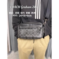 Coach Coach Men's Bag Graham Pure Leather Camera Bag Small Crossbody Bag 50715