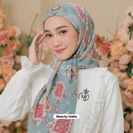 Koyu Hijab Segiempat Motif Viney Jepang Set Iner Maya