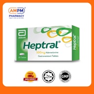[AM PM Pharmacy] Abbott Heptral 500mg 20s | Liver Protection & Detoxification