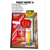 [ECONOMIC PACKAGE] SCHOOL CHILDREN'S PEN NOTEBOOK BUNDLE