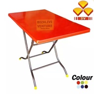 3V Brand High Quality Plastic Folding table 2ft x 3ft | Hawker Table | Rectangle Table | Meja Mamak