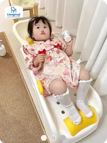 Baby Children Shampoo Bed Recliner Hair Wash Foldable Lounge Comfort Shampoo Chair Shower Sink Home 