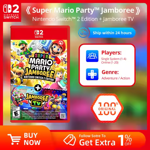 Nintendo Switch 2 Game Deals - Super Mario Party Jamboree – Nintendo Switch 2 Edition + Jamboree TV