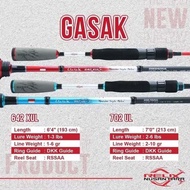GASAK 642 & 702 Ultralight Fishing Rod – DKK Guide | RSSAA Reel Seat | 1–6 lbs