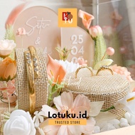 Box perhiasan wedding kotak cincin kalung gelang ring box rustic