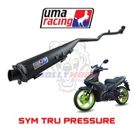 EXHAUST UMA SYM VF3i185 RACING TRU PRESSURE / UMA RACING PLUG COIL