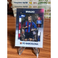 FC Barcelona Rivaldo Card.(Rivaldo.)